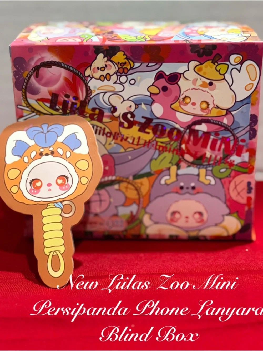 Persipanda Phone Lanyard Blind Box - Orange Lilas Zoo Mini